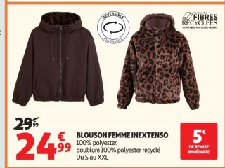 Blouson femme Inextenso
