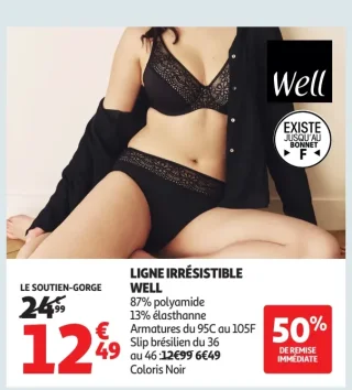 Soutien-gorge Ligne Irrésistible Well