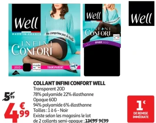 Collant Infini Confort Well