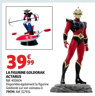 La figurine Goldorak Actarus