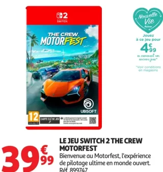 Jeu vidéo Nintendo Switch 2 The Crew Motorfest Ubisoft