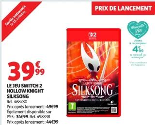 Jeu vidéo Nintendo Switch 2 Hollow Knight Silksong
