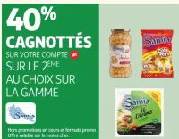 Gamme de produits Samia