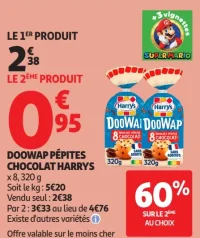Doowap pépites chocolat Harrys