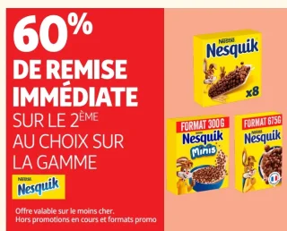 Céréales de petit-déjeuner Nesquik Nestlé
