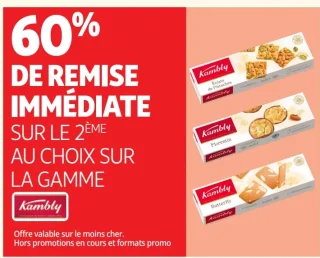 Biscuits de la gamme Kambly