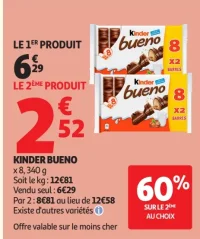 Chocolats Kinder Bueno