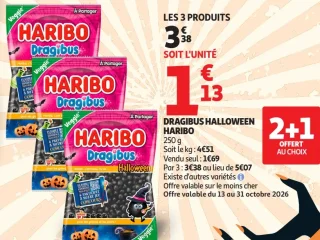Bonbons Dragibus Halloween Haribo