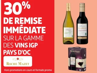 Gamme des vins IGP Pays d'Oc Roche Mazet