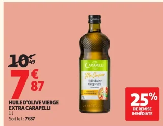 Huile d'olive vierge extra Carapelli