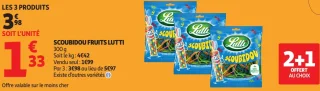 Bonbons Scoubidou Fruits Lutti
