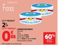 Fromage Caprice des Dieux