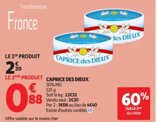 Fromage Caprice des Dieux