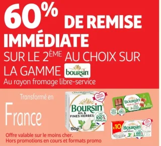 Gamme fromage Boursin