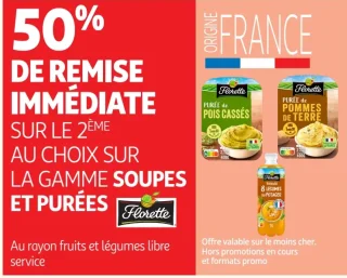 Soupes et purées Florette