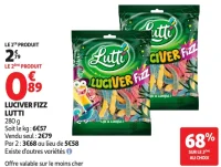 Bonbons Luciver Fizz Lutti