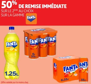 Boissons gazeuses Fanta