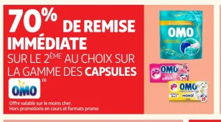 Capsules de lessive Omo