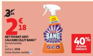 Nettoyant anti-calcaire Cillit Bang Expert