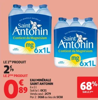 Eau minérale Saint Antonin