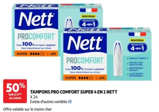 TAMPONS PRO COMFORT SUPER 4 EN 1 NETT X 24