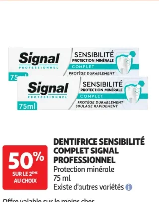 Dentifrice Sensibilité Complet Signal Professionnel