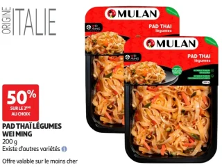 Pad Thaï Légumes Wei Ming 200 g