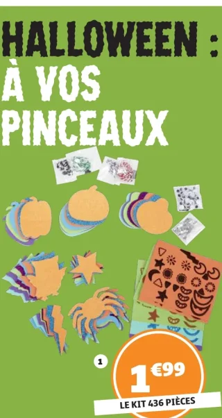 Kit de décoration 436 pièces