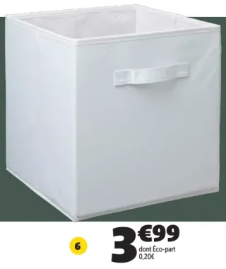 Panière de rangement