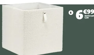 Panière en polyester