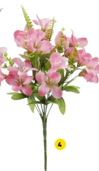 Piquet orchidées 10 têtes