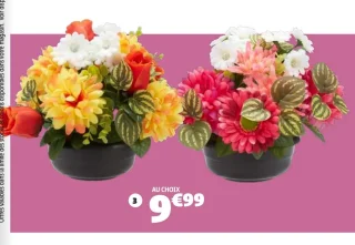 Composition florale 22 têtes