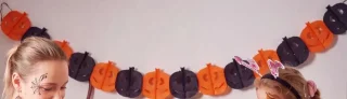 Guirlande citrouilles Mickey Disney Halloween
