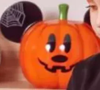 Décoration citrouille Mickey Disney Halloween