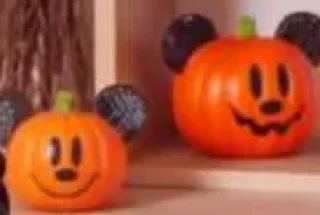 Petite décoration citrouille Mickey Disney Halloween
