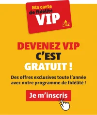 Carte de fidélité VIP GiFi