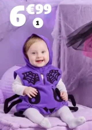 DÉGUISEMENT BÉBÉ ARAIGNÉE