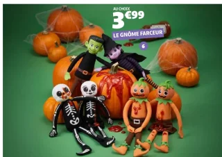 GNOME FARCEUR D'HALLOWEEN