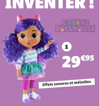 Poupée interactive Gabby's Dollhouse