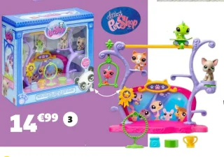 Coffret jouet animaux mignons Littlest PetShop