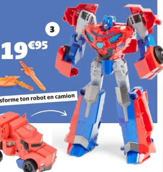 Robot à transformer