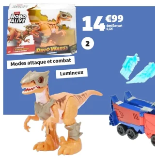 Robot dinosaure Robo Alive Dino Wars