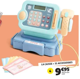 Caisse enregistreuse 31 accessoires