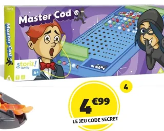 Jeu code secret Master Code storiz!