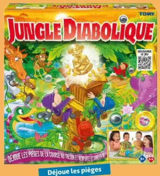 Jeu de société Jungle Diabolique Tomy
