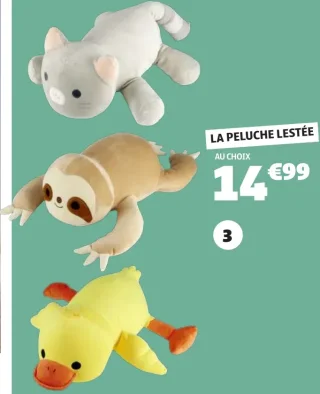 Peluche lestée