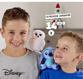 Peluche aimantée Disney