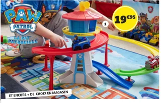 Tour de contrôle et 2 véhicules Paw Patrol
