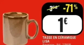 Tasse en céramique Lisa