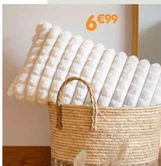 Panier et coussin Collection DÉCO